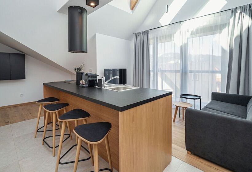 1 Bedroom Penthouse Apartment, Lipowy Dwór
