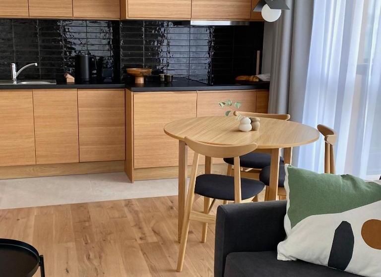 آپارتمان 1 خوابه همکف, Lipowy Dwór