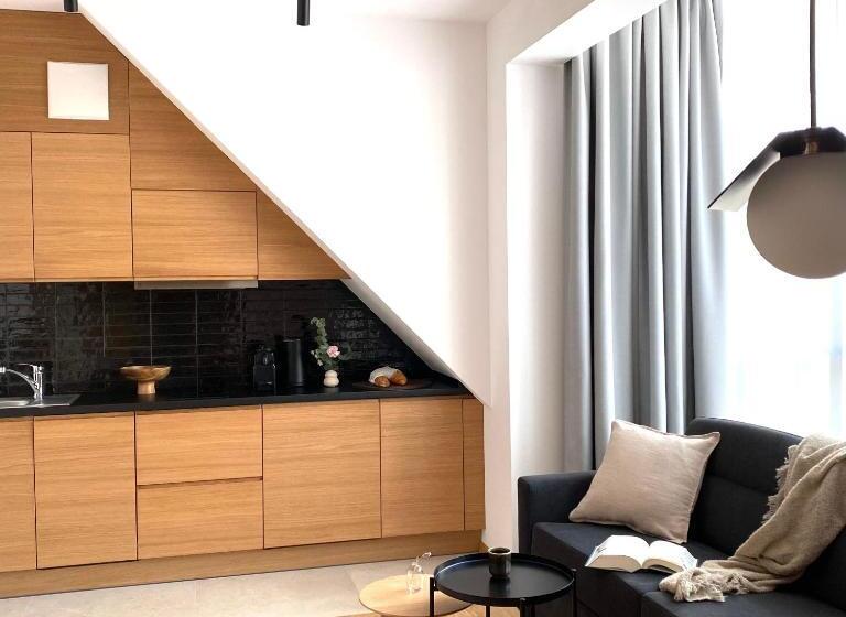 آپارتمان 1 خوابه با بالکن, Lipowy Dwór