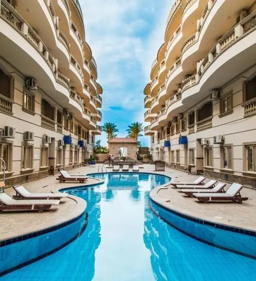 استودیوی استاندارد با چشمانداز دریا, Nour Plaza Hurghada Studio Sea View