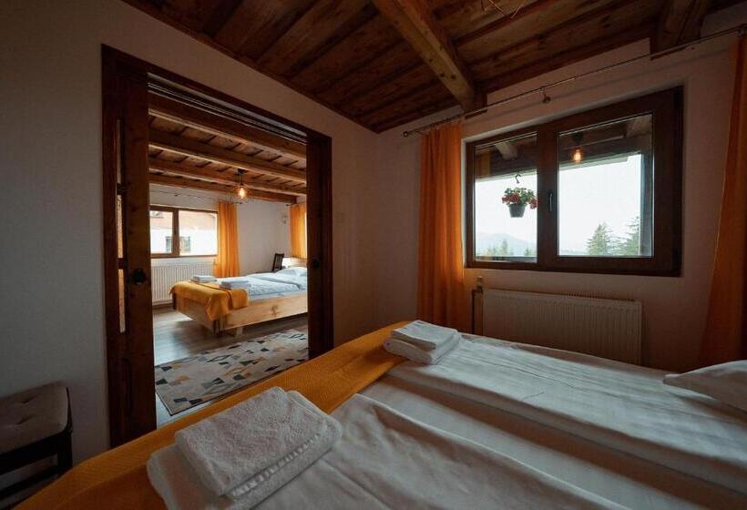 带1个卧室带观景的公寓, Tihuța Retreat