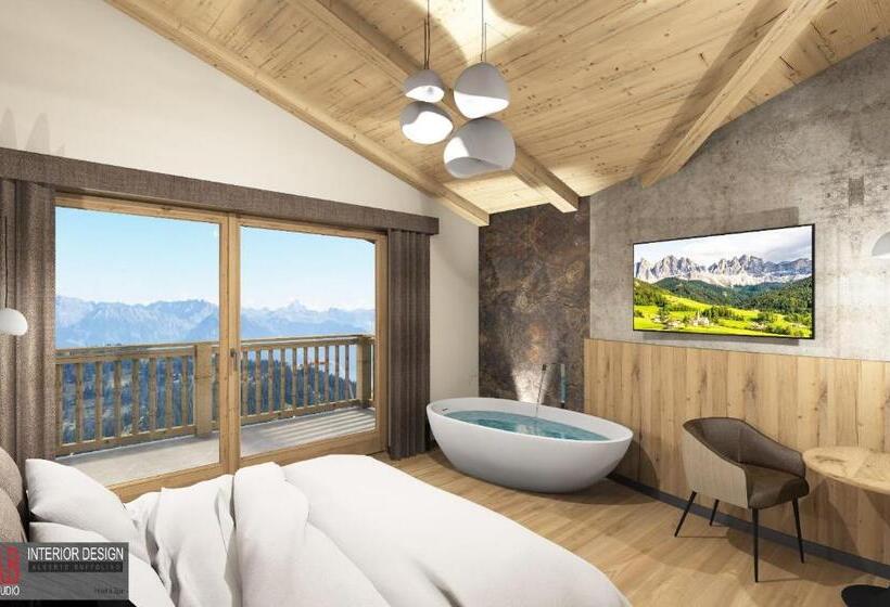 סוויטת ג'וניור עם מרפסת, Garnì La Violetta