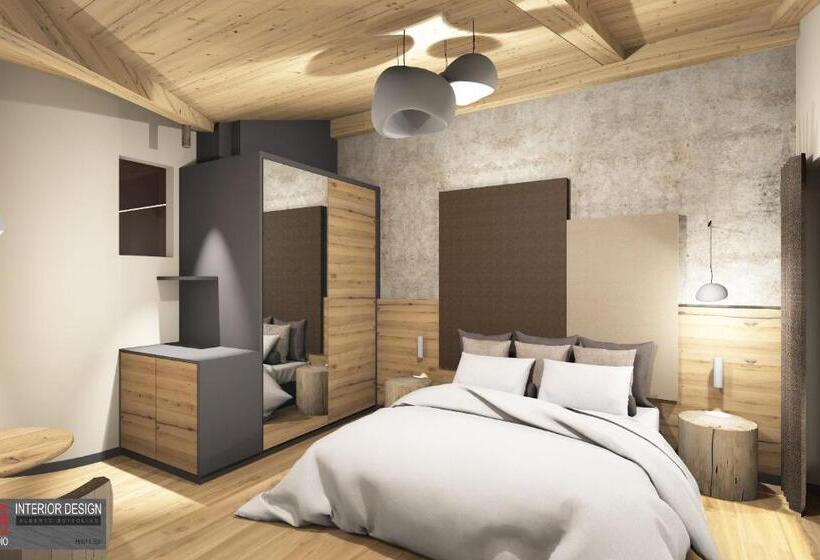 סוויטת ג'וניור עם מרפסת, Garnì La Violetta