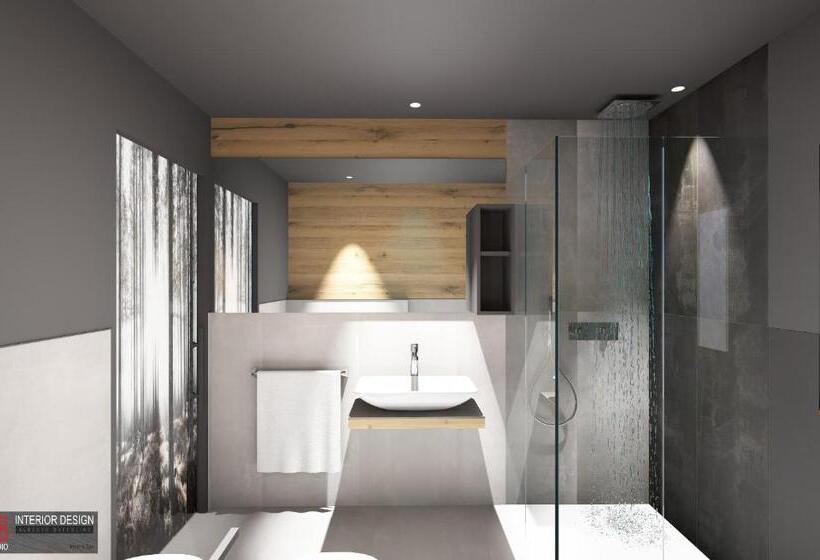 סוויטת ג'וניור עם מרפסת, Garnì La Violetta