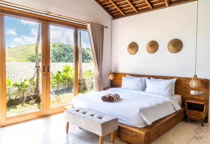 וילה עם חדר שינה אחד ובריכת שחיה, Sundance Residence Nusa Penida
