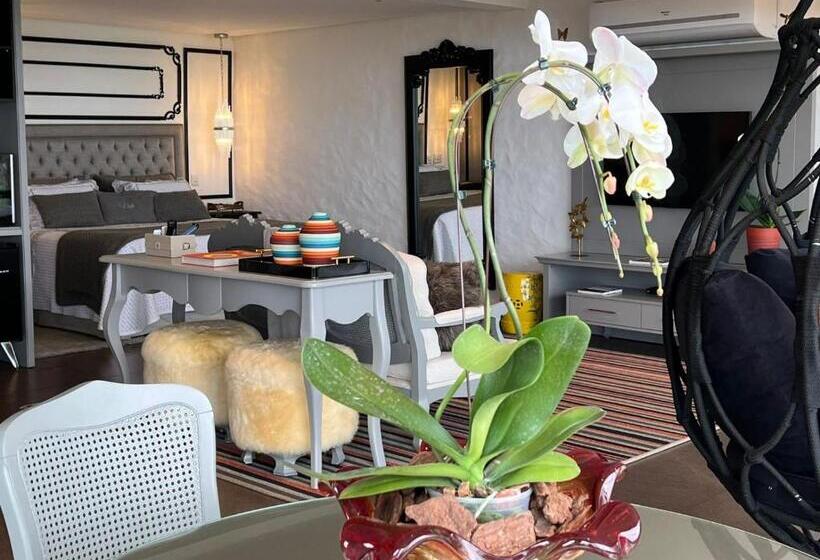 חדר דלוקס עם מיטת קינג, Atmã Pousada