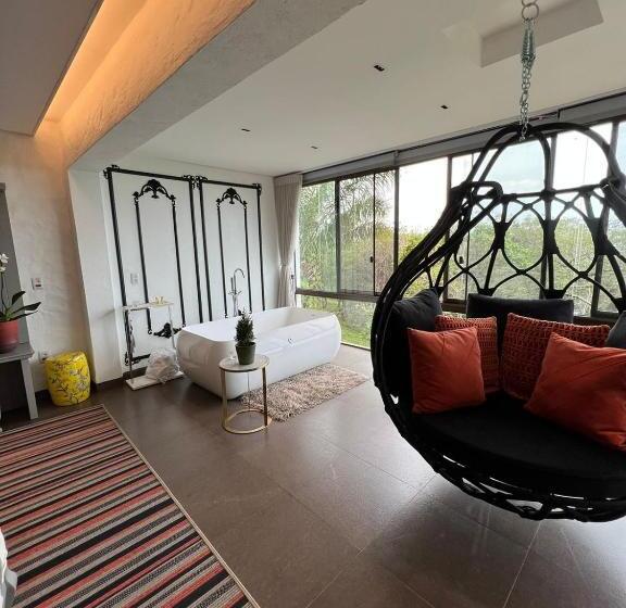 חדר דלוקס עם מיטת קינג, Atmã Pousada