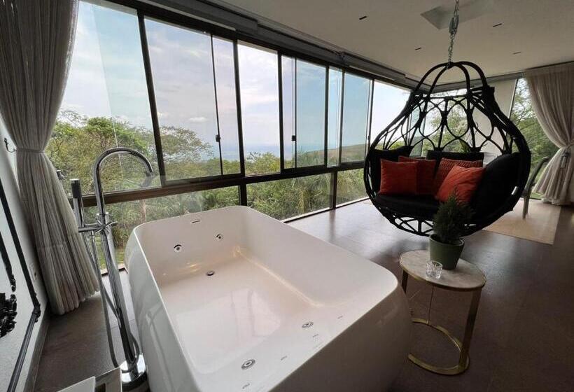 חדר דלוקס עם מיטת קינג, Atmã Pousada