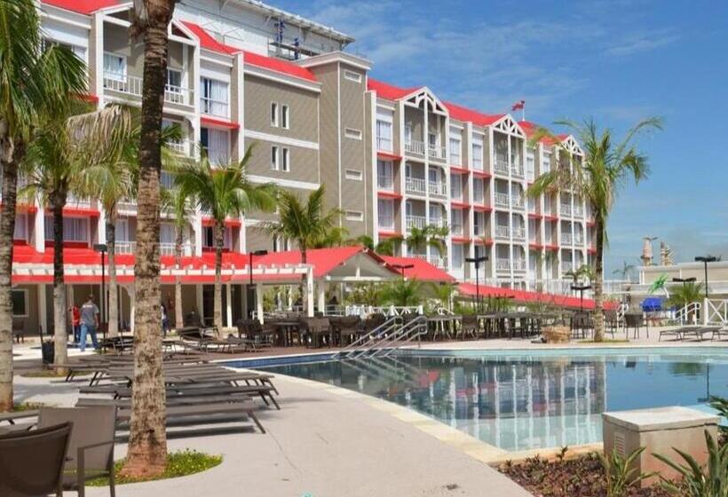 침실 1개 풀장 전망 아파트, Thermas São Pedro Park Resort