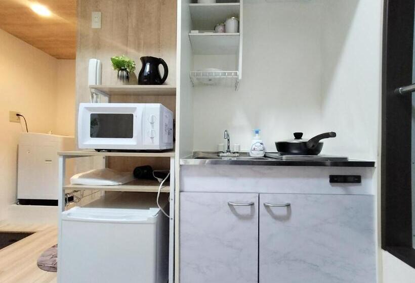 Апартаменты 1 Спальня, D22新宿最中心 两室 新大久保站5分 2 Rooms Shinjuku Center 5 Mins To Station, Max 4p 新宿 涉谷 表参道 池袋 上野 代代木 银座 原宿