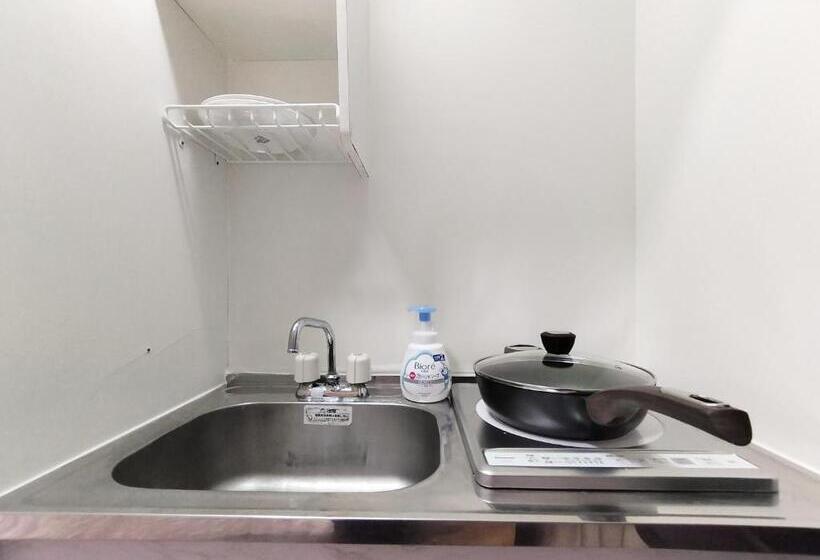 Апартаменты 1 Спальня, D22新宿最中心 两室 新大久保站5分 2 Rooms Shinjuku Center 5 Mins To Station, Max 4p 新宿 涉谷 表参道 池袋 上野 代代木 银座 原宿