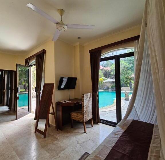 Номер Стандарт Вид на Бассейн, The Gana Ubud By Guru Experience