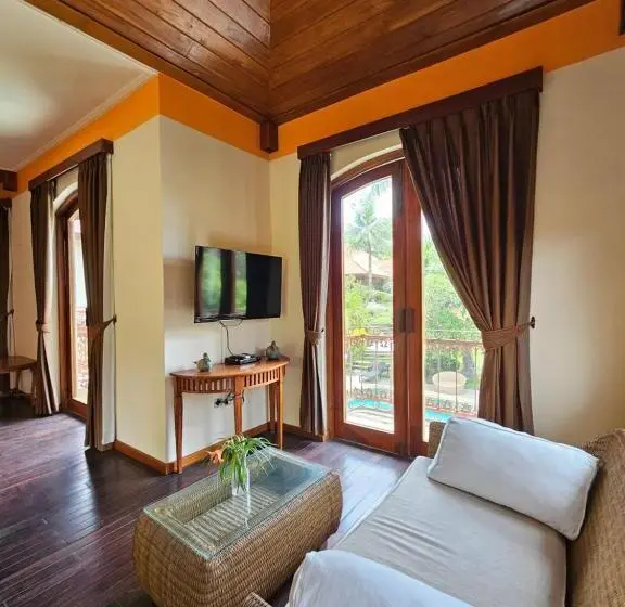 Deluxe-villa 1 Makuuhuone, The Gana Ubud By Guru Experience