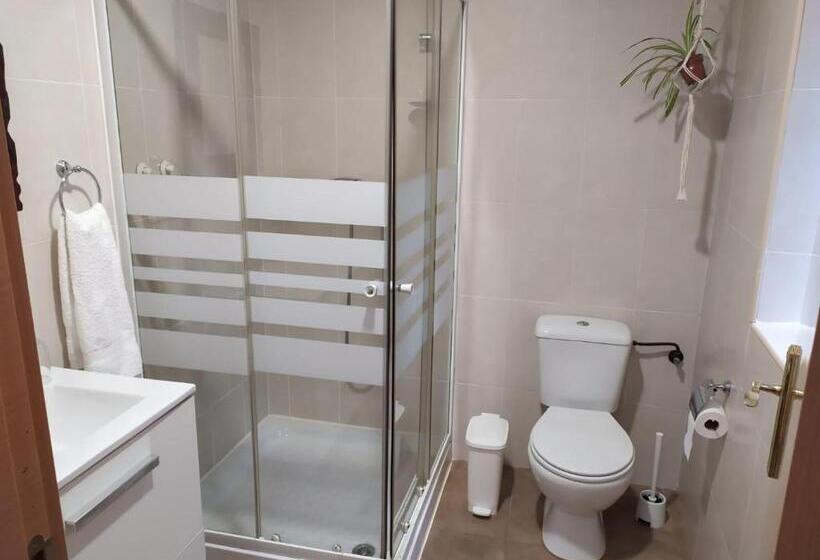 اتاق استاندارد با سرویس بهداشتی مشترک, Alojamiento Oviedo 1