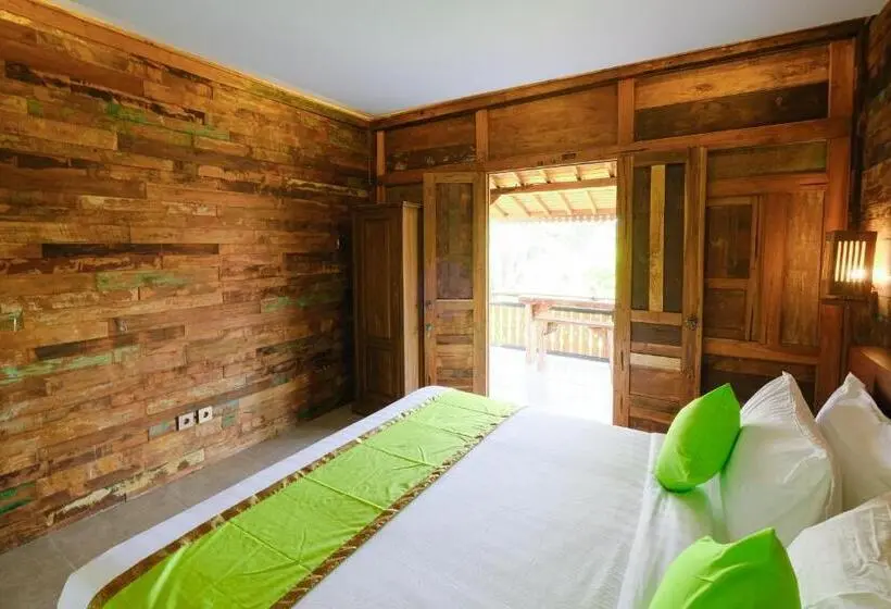 Standard-huone Parveke, Green Bali Guest House