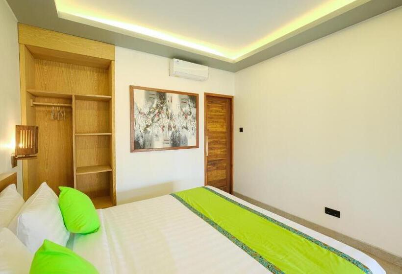 חדר סטנדרט עם מרפסת, Green Bali Guest House