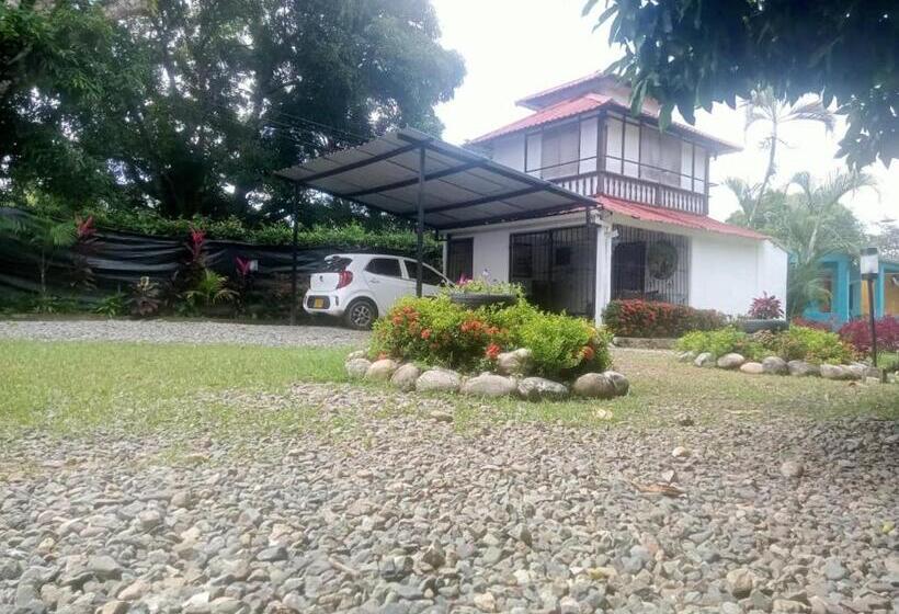 패밀리 룸 가든 전망, Hospedaje Familar Campestre Villa Alondra