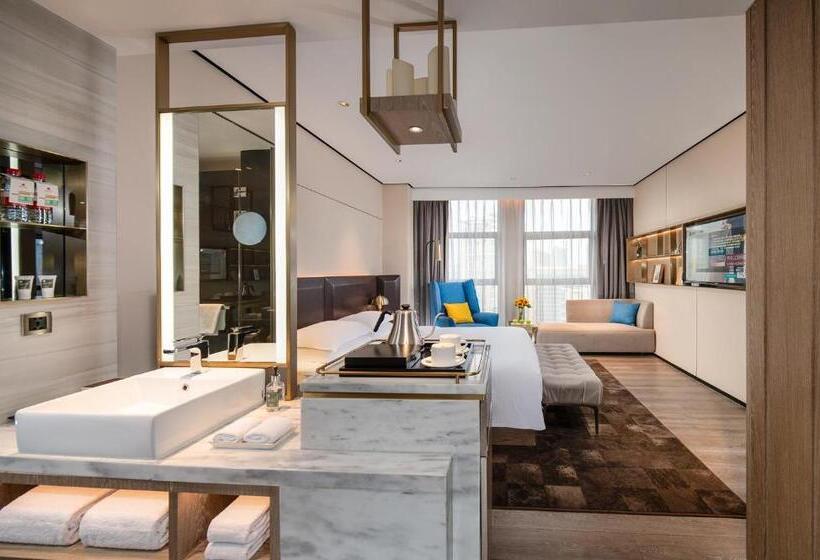 デラックスルーム, Echarm Plus Hotel   Taihu Garden Metro Station, North Changjiang Road Wuxi