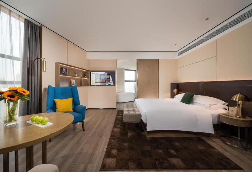 デラックスルーム, Echarm Plus Hotel   Taihu Garden Metro Station, North Changjiang Road Wuxi