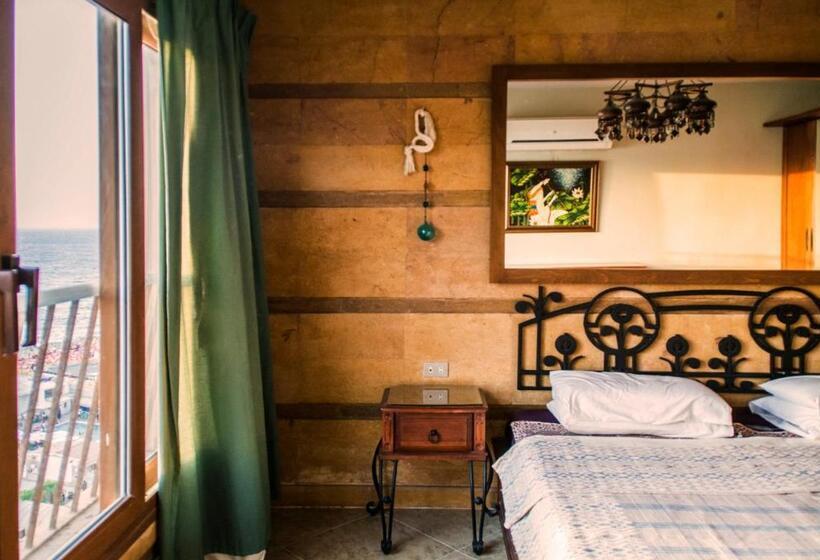 آپارتمان 1 خوابه با چشم‌انداز دریا, شقة فندقية ساحرة مع اطلالة بانوراميه على البحر