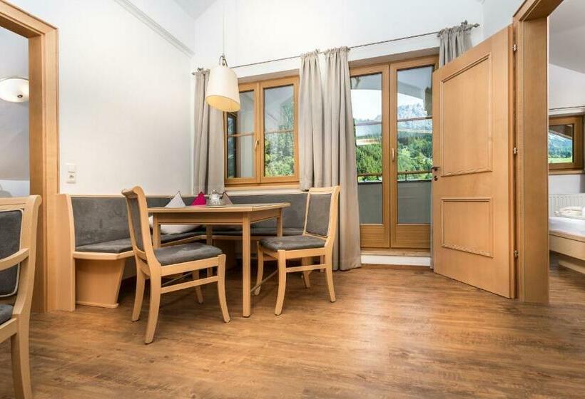 ２ベッドルームアパートメント, Almhof Alpin Apartments & Spa