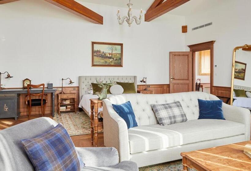 스탠다드 룸 킹사이즈 침대, Château Et Relais De Clotte