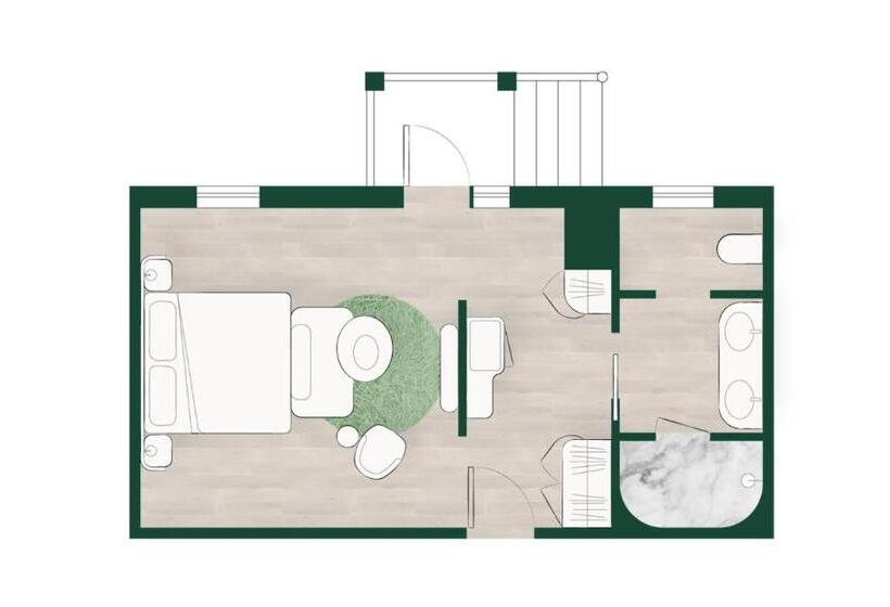 סוויטת ג'וניור עם טרסה, Bardo Savannah