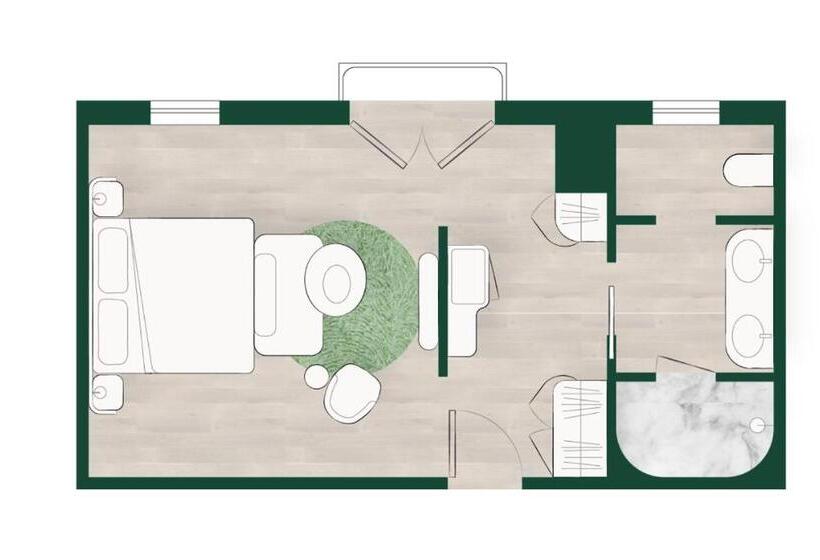 סוויטת ג'וניור עם מרפסת, Bardo Savannah