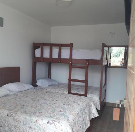 غرفة قياسية ثلاثية مطلة علي الحديقة, Hacienda Subtanjalla Casablanca