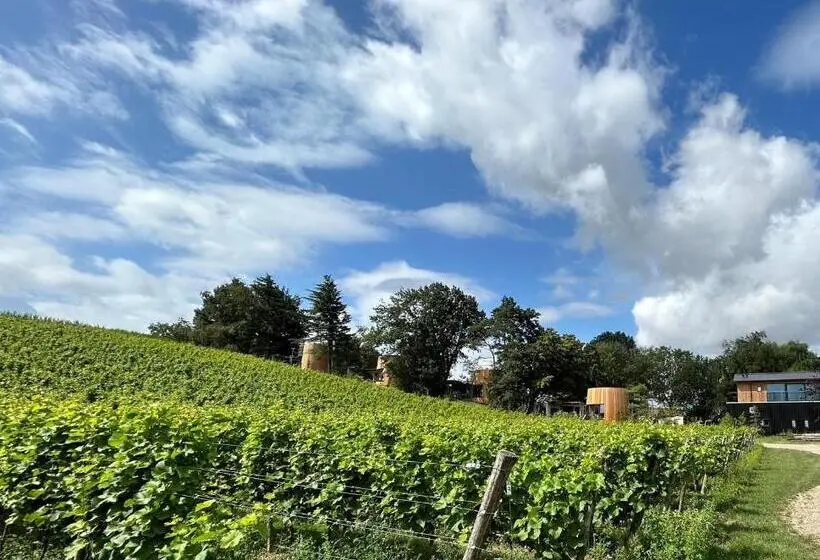 Standard-huone Puutarhanäkymä, Cabanes Avec Jacuzzi Les Pieds Dans La Vignes
