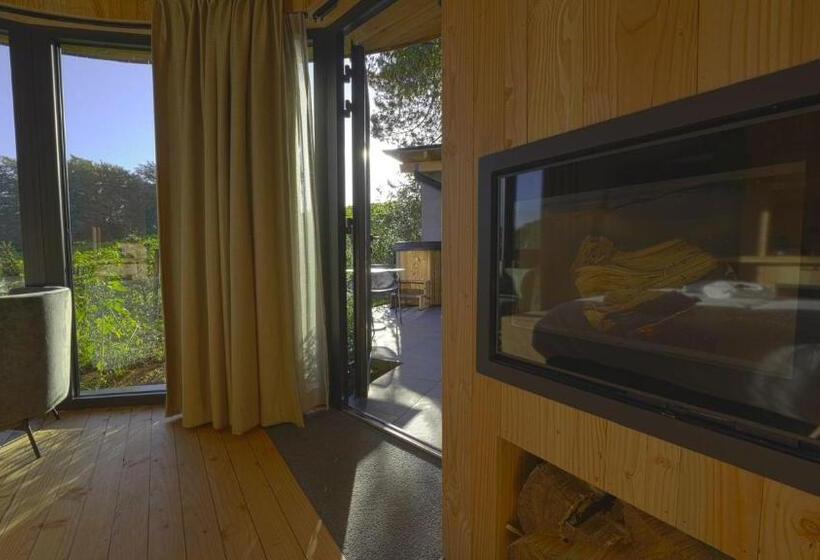 חדר סטנדרט נוף לגינה, Cabanes Avec Jacuzzi Les Pieds Dans La Vignes