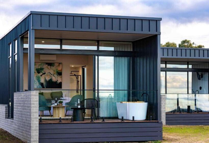 חדר דחוקס עם מיטת קינג, Mt Duneed Estate