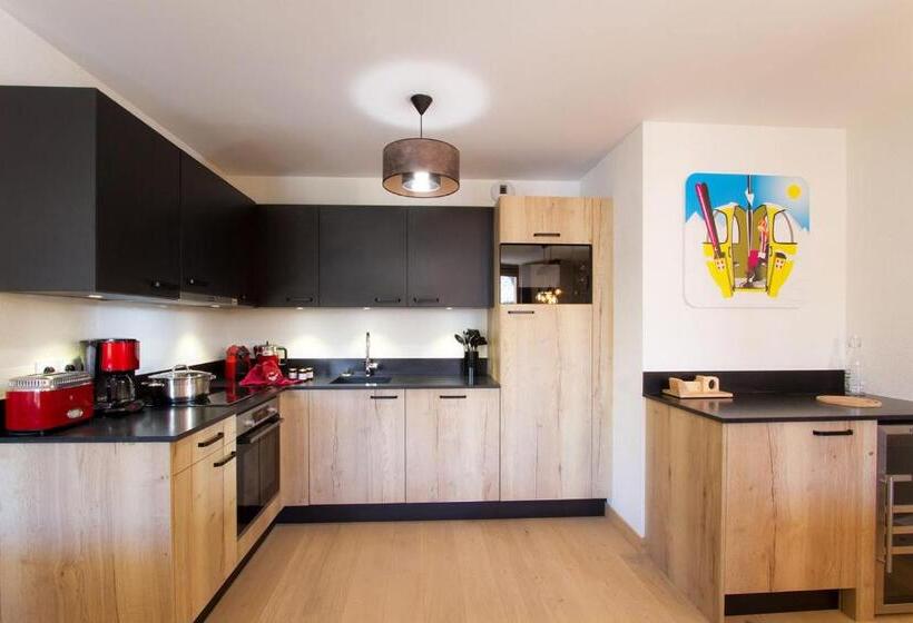 شقة 4 غرف, Résidence Neige Et Soleil By Leavetown Vacations