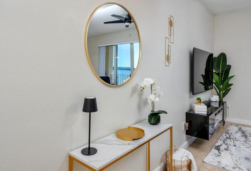 Апартаменты 1 Спальня Вид на Море, Elegant Waterfront Place For Two/boca Ciega Resort