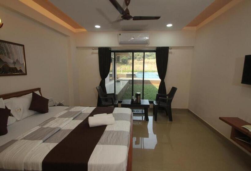 غرفة ديلوكس, Hill Resort Alibaug