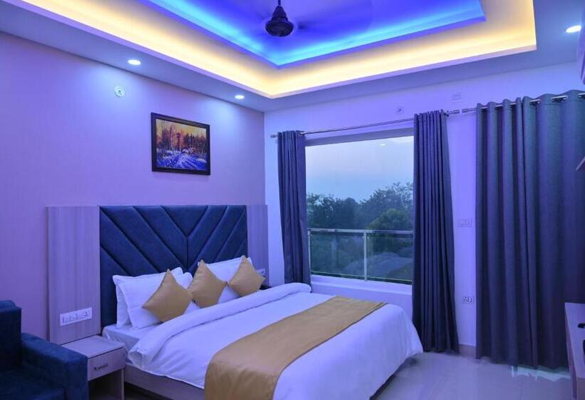 キングサイズベッドのスーペリアルーム, Evana Rajaji, Rajaji Tiger Reserve, Rishikesh