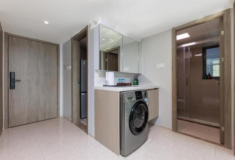 Standard Triple Room, Mandi International Apartment   Guangzhou Financial City Sanxi Metro Station