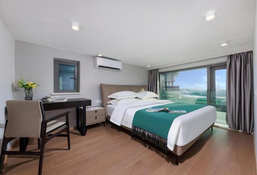 Quarto Triplo Estandar, Mandi International Apartment   Guangzhou Financial City Sanxi Metro Station