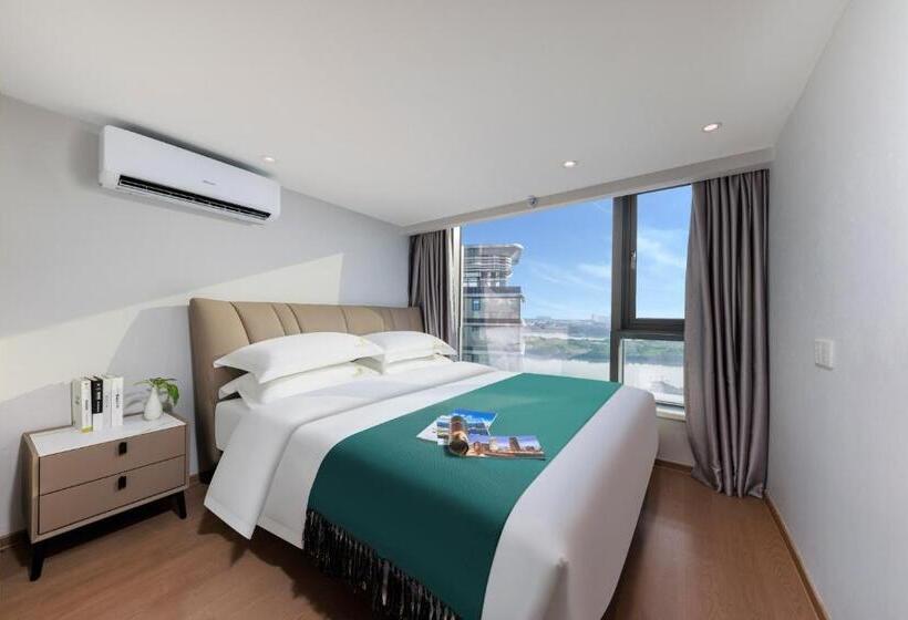 Standard Triple Room, Mandi International Apartment   Guangzhou Financial City Sanxi Metro Station