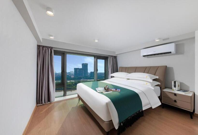 Standard Triple Room, Mandi International Apartment   Guangzhou Financial City Sanxi Metro Station