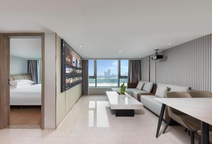 Standard Triple Room, Mandi International Apartment   Guangzhou Financial City Sanxi Metro Station