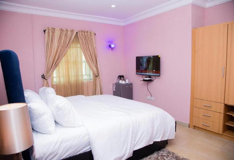 اتاق لوکس با تخت بزرگ, Velvetrose Cottage
