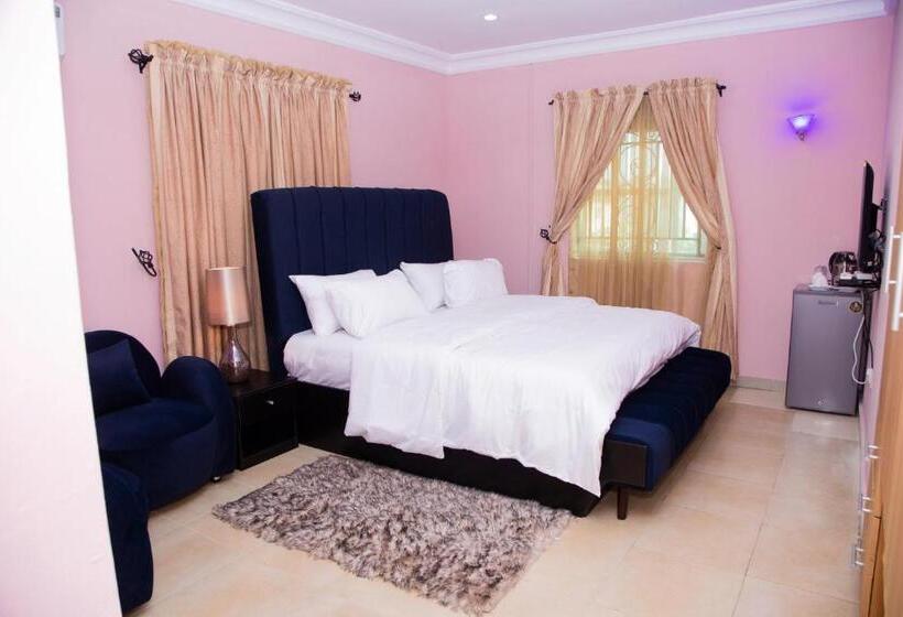 اتاق لوکس با تخت بزرگ, Velvetrose Cottage