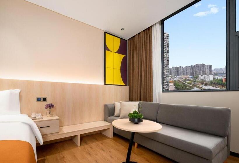 高级大房间, Shanshui Trends Hotel   Shatian Metro Station Longguang City