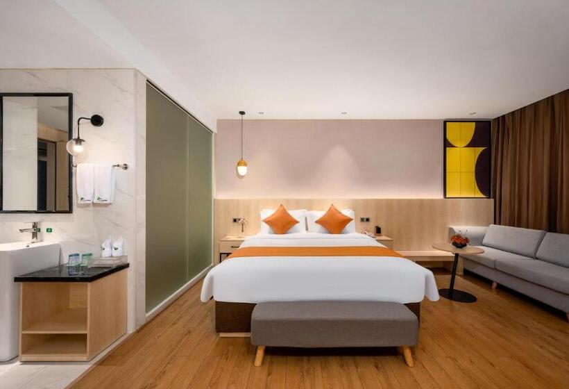 Номер Superior, Shanshui Trends Hotel   Shatian Metro Station Longguang City