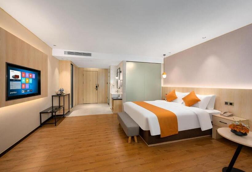 Номер Superior, Shanshui Trends Hotel   Shatian Metro Station Longguang City