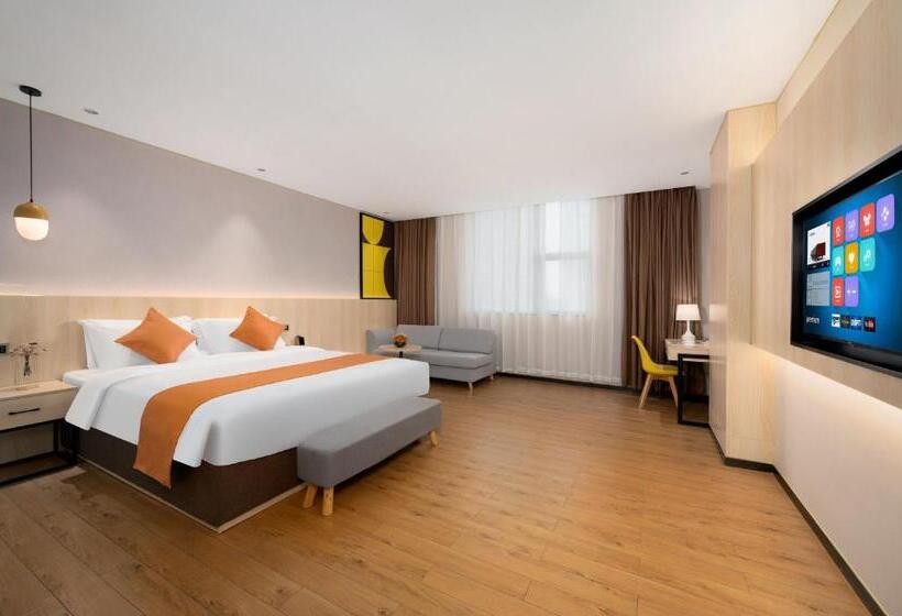 高级大房间, Shanshui Trends Hotel   Shatian Metro Station Longguang City