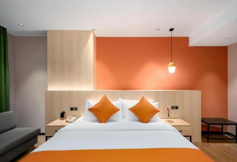 Люкс Повышенной Комфортности, Shanshui Trends Hotel   Shatian Metro Station Longguang City