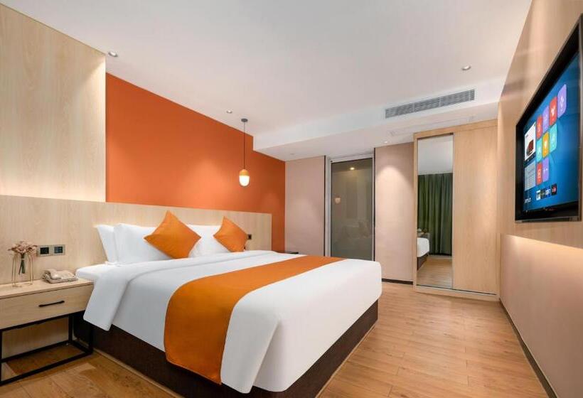 豪华套房, Shanshui Trends Hotel   Shatian Metro Station Longguang City