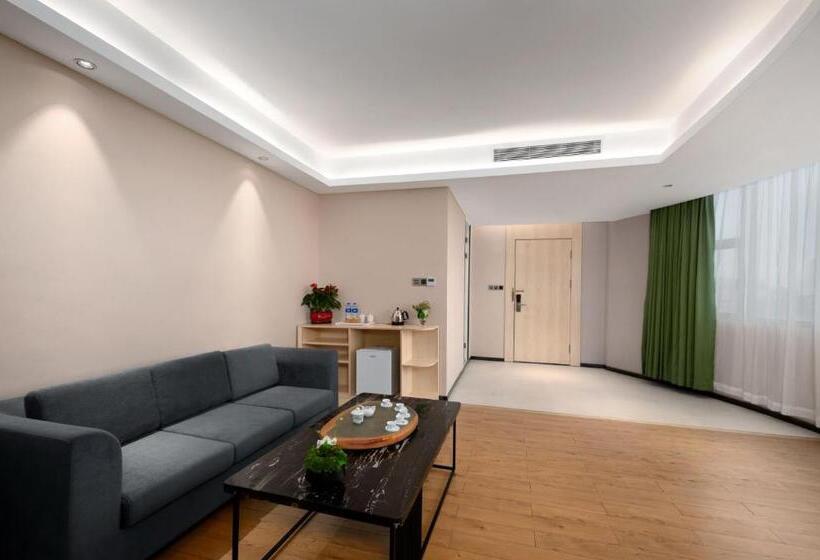 Люкс Повышенной Комфортности, Shanshui Trends Hotel   Shatian Metro Station Longguang City